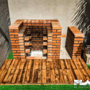 Private Villa Wood Cladding _ BBQ