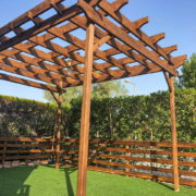 Private Villa Fence _ Pergola